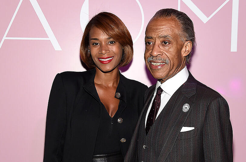 Aisha McShaw und Al Sharpton