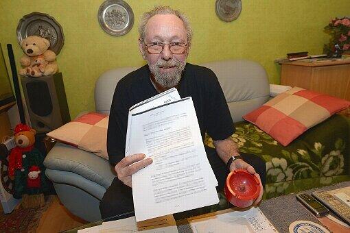 Das hatte Folgen: Sein Vermieter schickte ihm nach 40 Jahren die Kündigung.