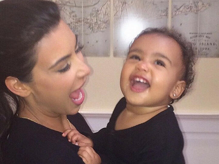 Kim Kardashian ist von Tochter North so angetan, dass sie sich weitere Kinder wünscht