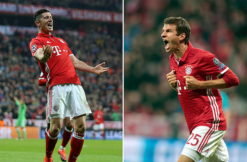 Lewandowski stoppte gegen Eindhoven seine Torkrise und auch Müller hatte seinen Spaß.