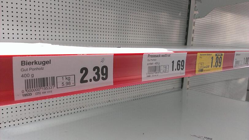 ... genau wie die "Bierkugel" und der Pressack.