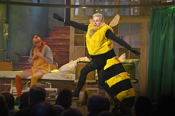 Er begleitete ihn &uuml;ber zw&ouml;lf Jahre am Nockherberg: Gerhard Wittmann hier als Dieter-Reiter-Double im Singspiel aus dem Jahr 2024.