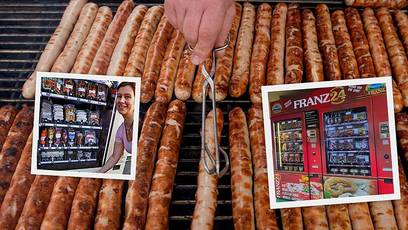 In München stehen bereits zwei Grillfleischautomaten, an denen man sich 24/7 Fleisch ziehen kann.