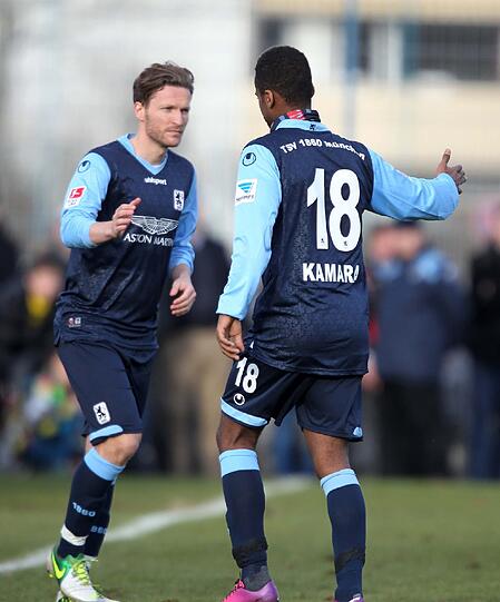 Die Sechzger mussten beim Testspiel gegen Unterhaching ran.