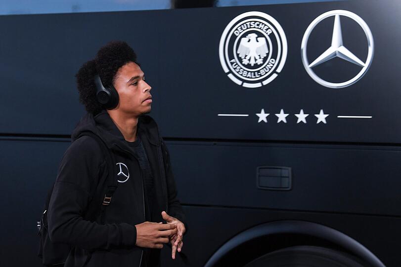 Leroy Sané - OHNE NOTE: Der bei der WM von Löw verschmähte Profi kam kurz vor Schluss für Reus.