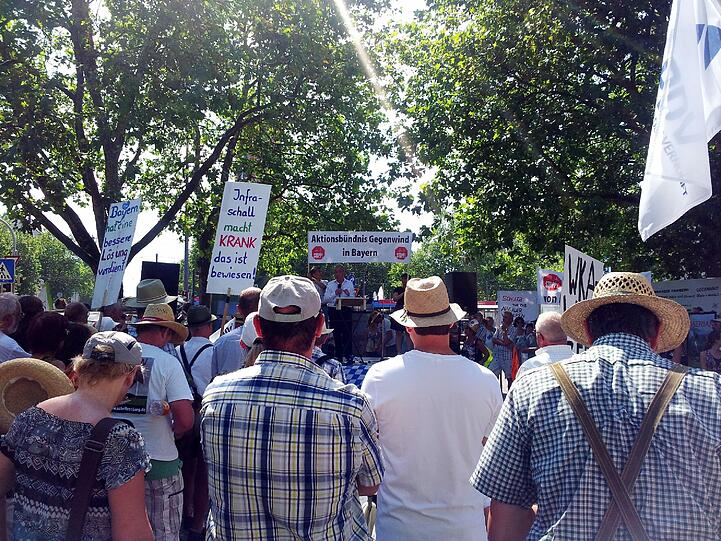 Die Demo am Sendlinger-Tor-Platz.