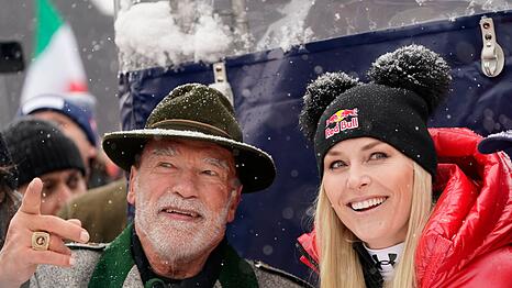 Arnold Schwarzenegger und Lindsey Vonn sind befreundet. (Archivbild)