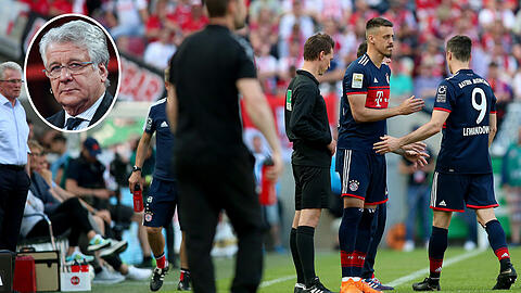 Marcel Reif spricht über die Aktion von Robert Lewandowski in Köln.