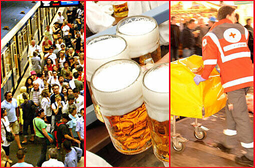 Wie viel Bier getrunken wurde, welche Kuriosa im Fundbüro gelandet sind und welches Fahrgeschäft am beliebtesten war - die große AZ-Wiesn-Bilanz 2012 zum Durchklicken!