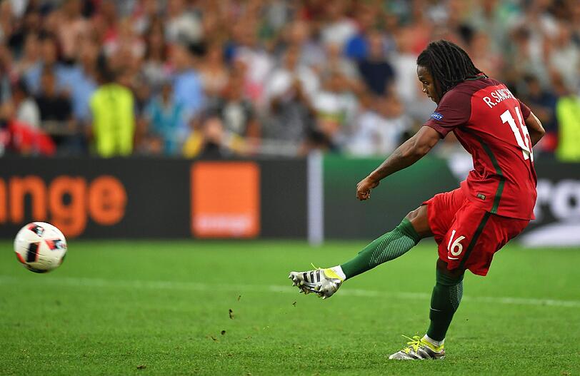 Renato Sanches legt im EM-Viertelfinalspiel gegen Polen eine Glanzleistung hin.