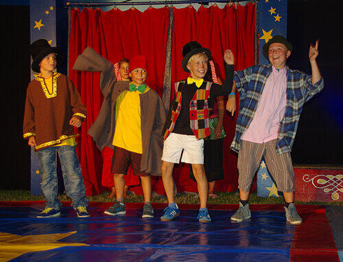 Das Motto in Riem lautete: Zirkus nicht ansehen, nicht nachspielen - sondern wirklich selber machen!