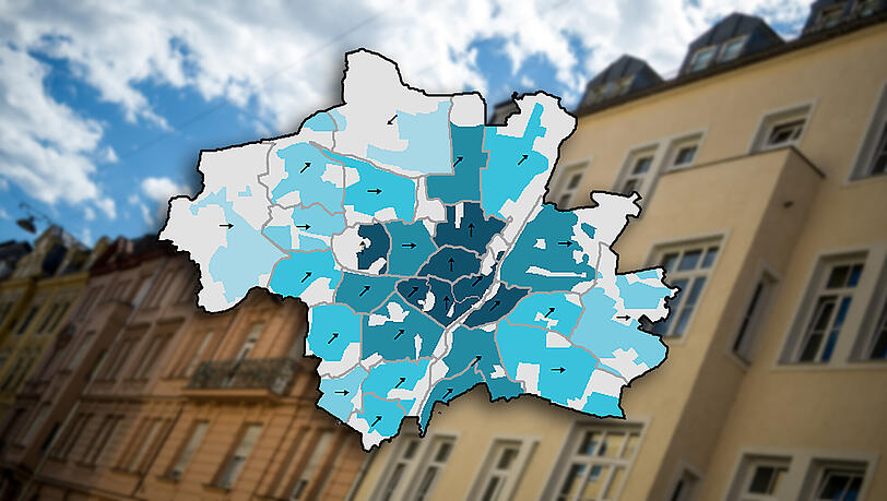 Wo steigen, wo fallen die Mieten in München? Das Wohnungsbarometer gibt Aufschluss. Die Karte können Sie unten in groß betrachten. Wo steigen, wo fallen die Mieten in München? Das Wohnungsbarometer gibt Aufschluss. Die Karte können Sie unten in groß betrachten.