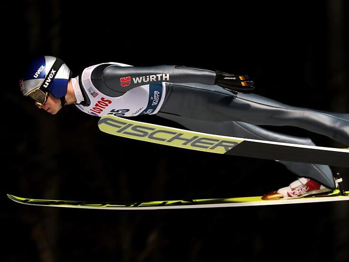 Ist mit den deutschen Skispringern in Wisla im Einsatz: DSV-Adler Andreas Wellinger.