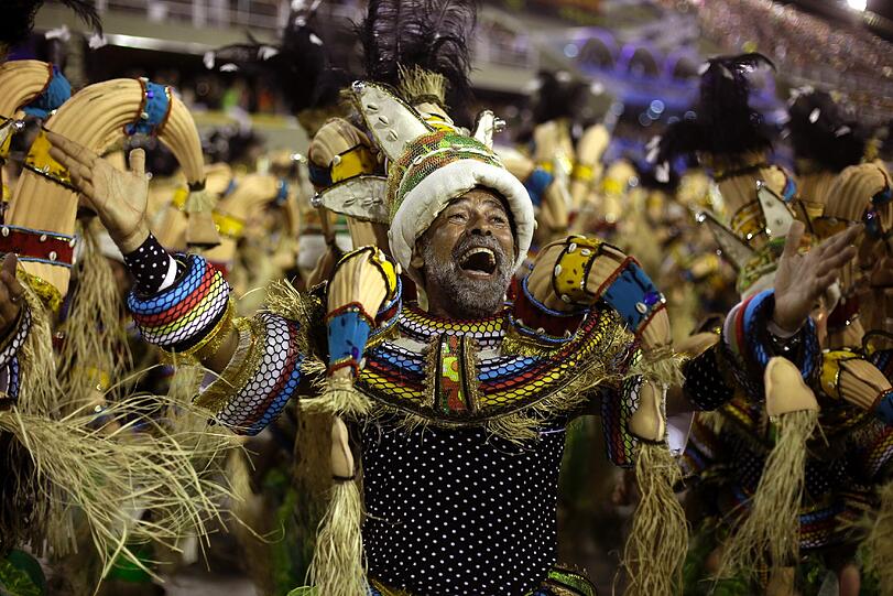 Samba in Rio 2012: Die Bilder vom Zuckerhut. Mit Fergie und Jennifer Lopez