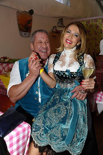 Hugo Bachmaier und Davorka Tovilo.