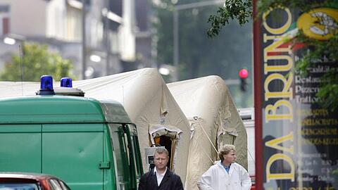 2007 wurden in Duisburg sechs Menschen vor einer Pizzeria erschossen.
