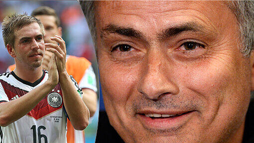 Der Chelsea-Trainer schwärmt von der deutschen Abwehr um den Kapitän Philipp Lahm Der Chelsea-Trainer schwärmt von der deutschen Abwehr um den Kapitän Philipp Lahm