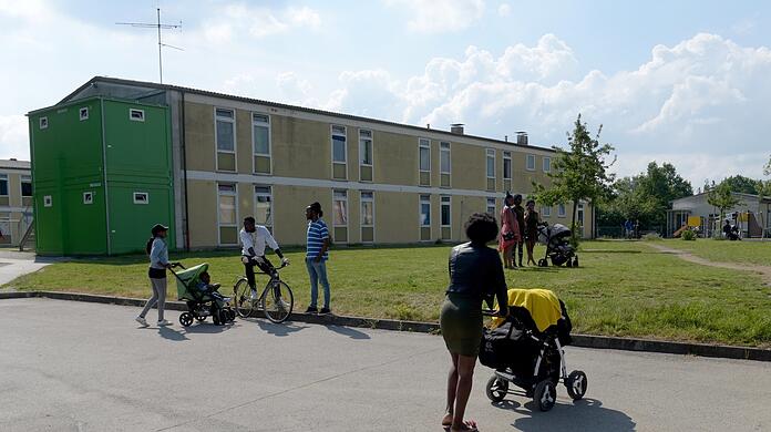 Das Ankerzentrum in Manching.