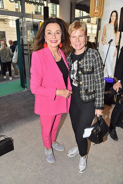 Uschi D&auml;mmrich von Luttitz und Annette Zierer