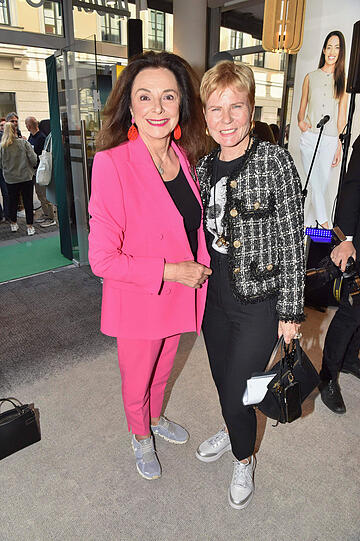 Uschi D&auml;mmrich von Luttitz und Annette Zierer