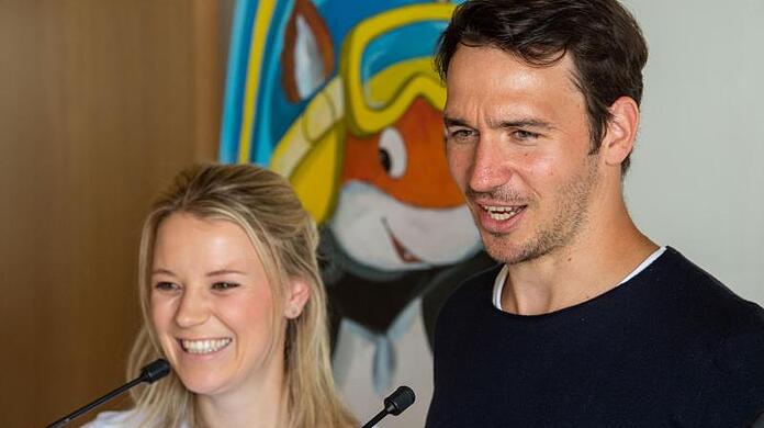 Miriam und Felix Neureuther.