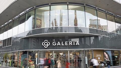 Eine Galeria-Filiale in Frankfurt: Auch in vierter Runde gab es keinen neuen Tarifabschluss für die Beschäftigten des Hauses.