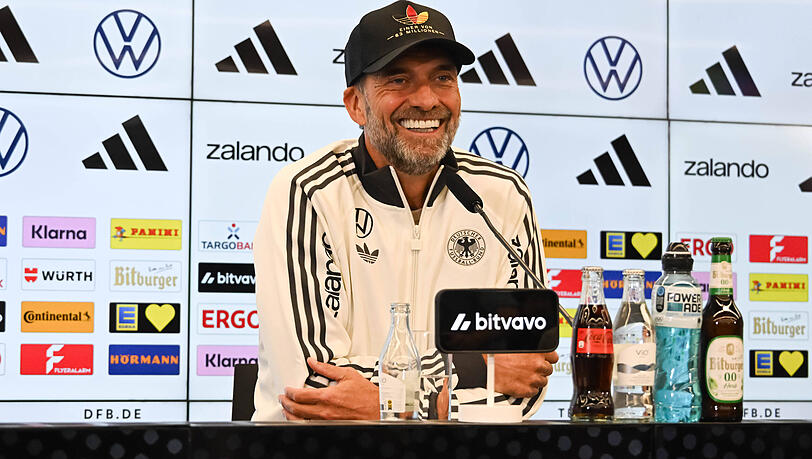 Starker Auftritt bei der Kadernominierung: Bundestrainer J&uuml;rgen Klopp.