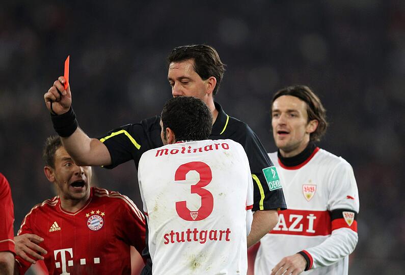 Stuttgart gegen Bayern - die Bilder vom Spiel.