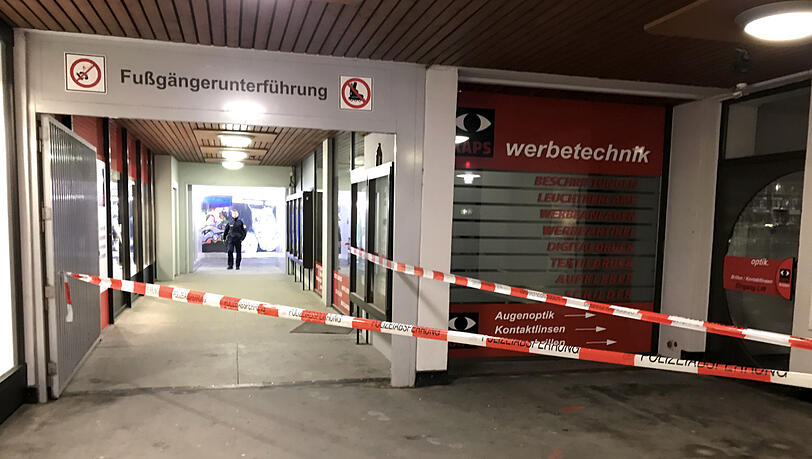 In dieser Fußgängerpassage in Passau kam es zur tödlichen Schlägerei. In dieser Fußgängerpassage in Passau kam es zur tödlichen Schlägerei.