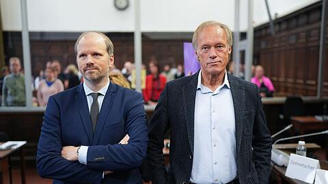 Gerhard Dellings Verteidiger David Rieks meint, dass der Vorwurf der Beihilfe zur Kindesentziehung gegen seinen Mandanten nicht zutrifft.