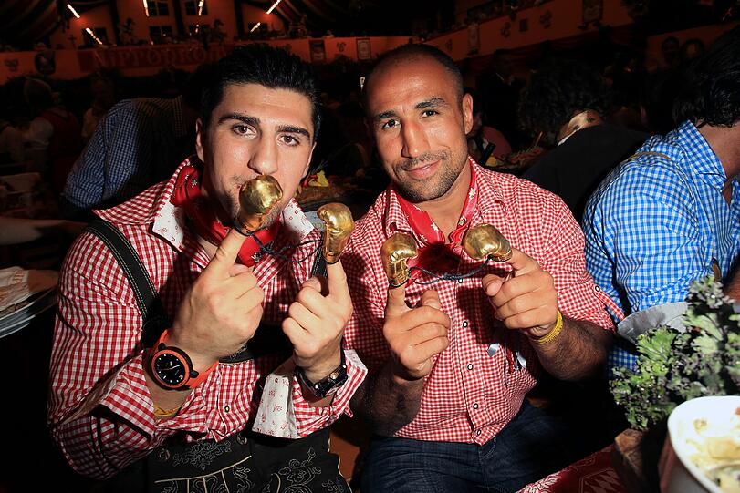 Marco Huck und Arthur Abraham.