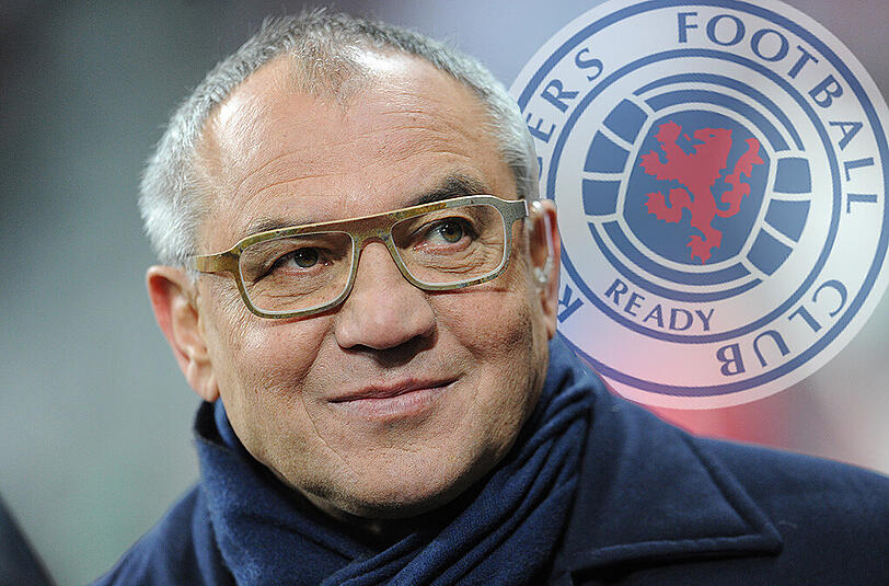 Felix Magath soll sich 1% an den Glasgow Rangers gesichert haben.
