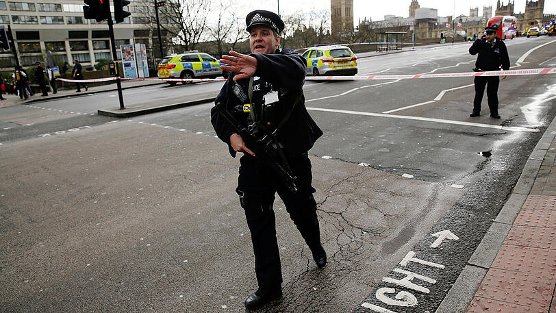 Weitere Bilder vom Anschlag in London.