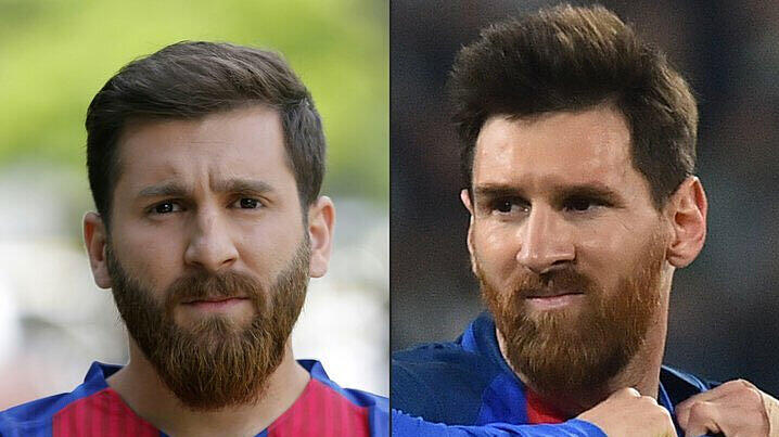Welcher ist der richtige? Lionel Messi gibt es nun in doppelter Ausführung.