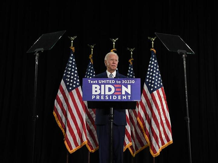 Joe Biden will im November Präsident der Vereinigten Staaten werden.
