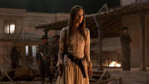 Olivia Wilde im 2011 erschienenen Film "Cowboys & Aliens".