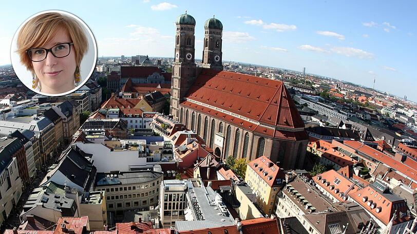 AZ-Vize-Lokalchefin Sophie Anfang über öffentlich zugängliche Dächer.