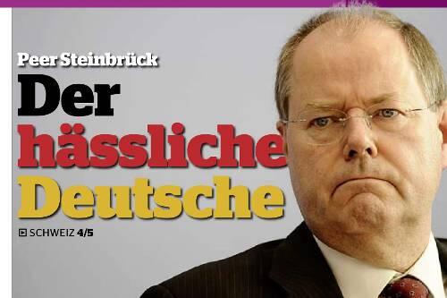 Am Pranger der Schweizer Presse: Peer Steinbrück.