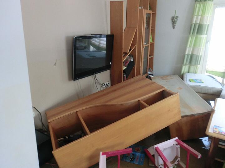 ...das Wohnzimmer.