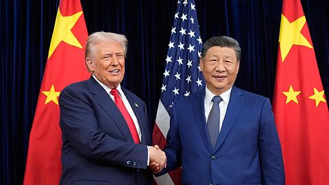 Xi und Trump trafen sich erstmals seit 2019 wieder.