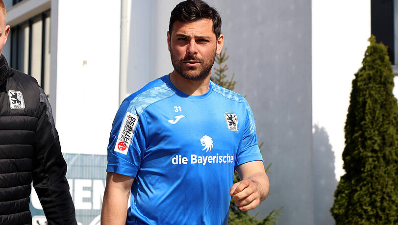 Spielmacher Kevin Volland im Trainingsoutfit des TSV 1860 &ndash; wegen Muskelfaserrisses verpasst der R&uuml;ckkehrer wohl das Saisonfinale und das Totopokal-Endspiel.