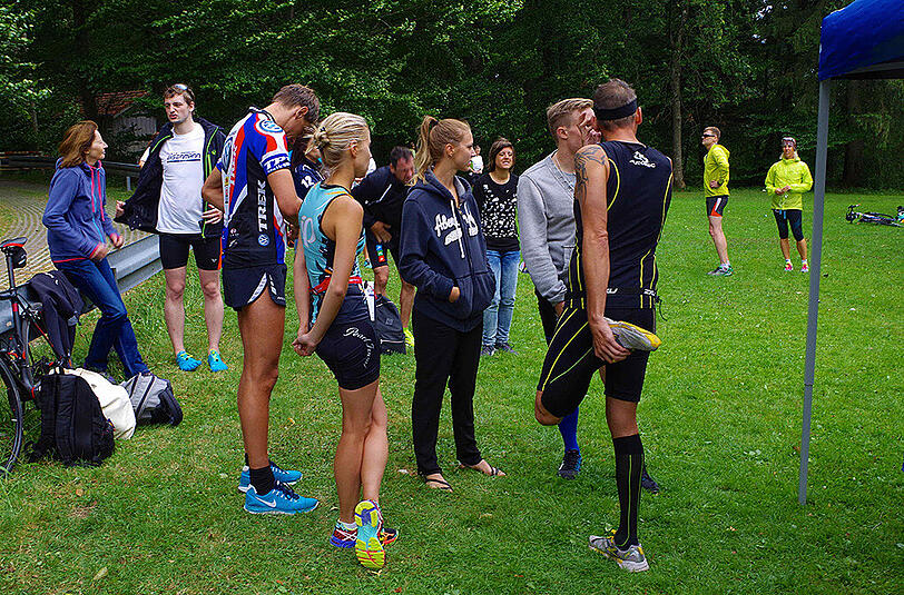 Der Bayerische Eisenmann 2015: Ein rundum gelungener Triathlon am stürmischen Starnberger See.