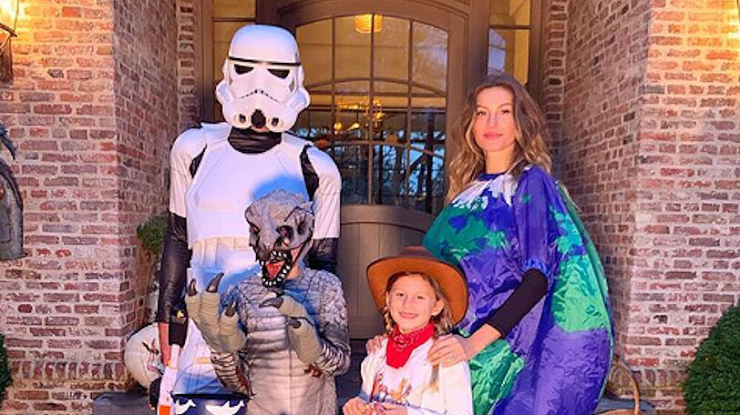 Gisele Bündchen und ihre Familie erkennt man kaum wieder