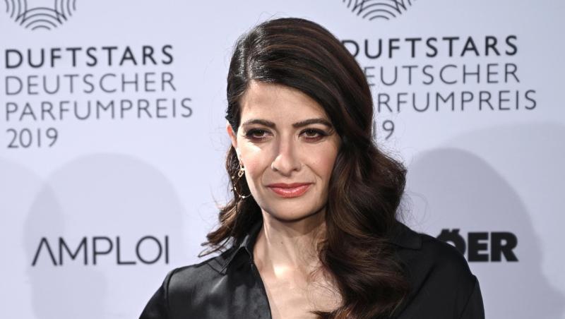 Linda Zervakis 2019 bei der Verleihung DEutschenn des Parfumpreises. Linda Zervakis 2019 bei der Verleihung DEutschenn des Parfumpreises.