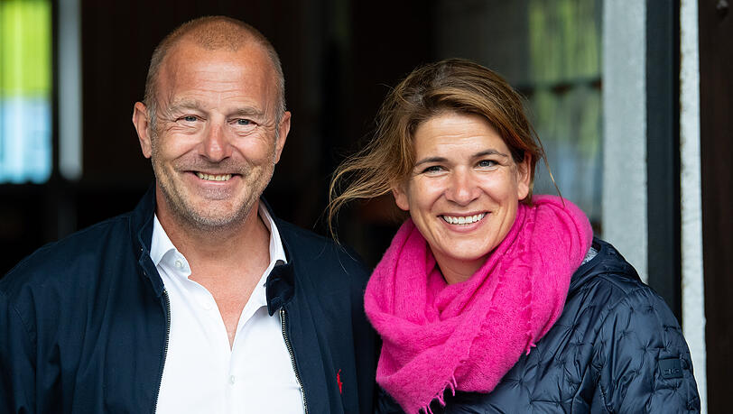 Baby-Freuden bei Heino Ferch und Ehefrau Marie-Jeanette.