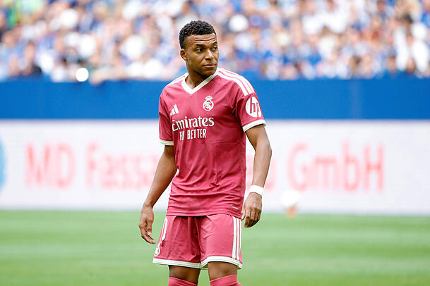 Kylian Mbapp&eacute;, der Superstar von Real Madrid.