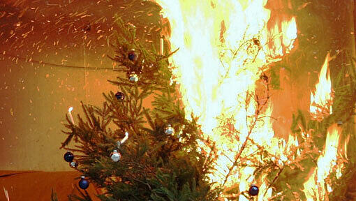 Schock nach der Weihnachtszeit: Ein Christbaunm fängt Feuer und verletzt eine dreiköpfige Familie in Franken. (Symbolbild) Schock nach der Weihnachtszeit: Ein Christbaunm fängt Feuer und verletzt eine dreiköpfige Familie in Franken. (Symbolbild)