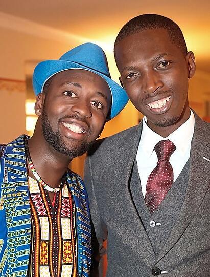 Emmanuel Habimana (links) und Richard Gakuba.