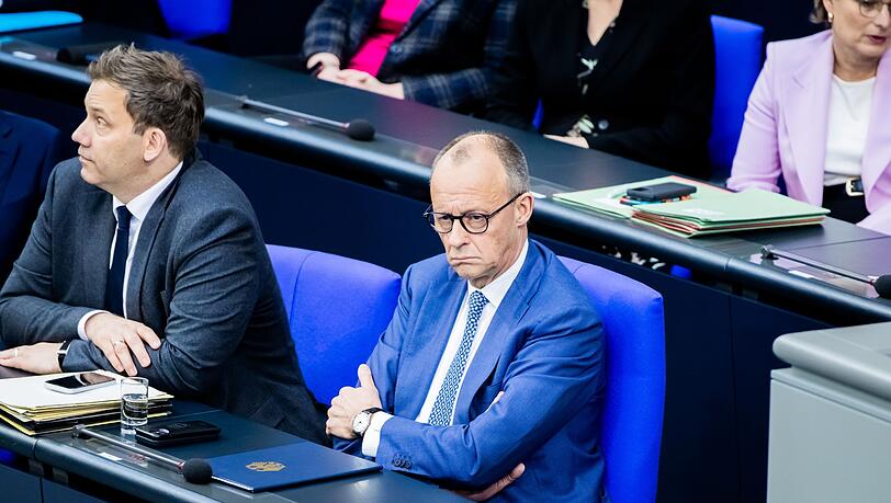 Merz und Klingbeil haben einen Draht, doch ob diese Achse in der Koalition bleibt, ist offen. (Archivbild)