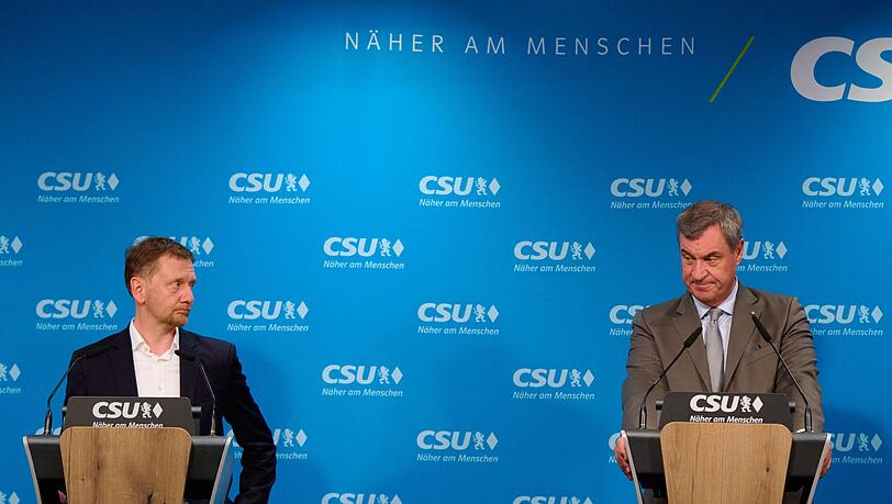 Die Krise der Bundesregierung ist auch bei der Klausur des CSU-Vorstands in München ein wichtiges Thema. Parteichef Söder hat klare Erwartungen an die Koalitionäre in Berlin. Die Krise der Bundesregierung ist auch bei der Klausur des CSU-Vorstands in München ein wichtiges Thema. Parteichef Söder hat klare Erwartungen an die Koalitionäre in Berlin.